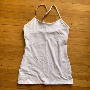 Lululemon Power Y Tank - White